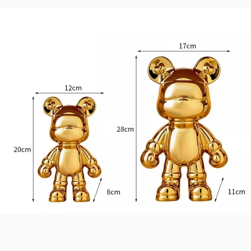 Artistic Ceramic Bear Bank - Image 6