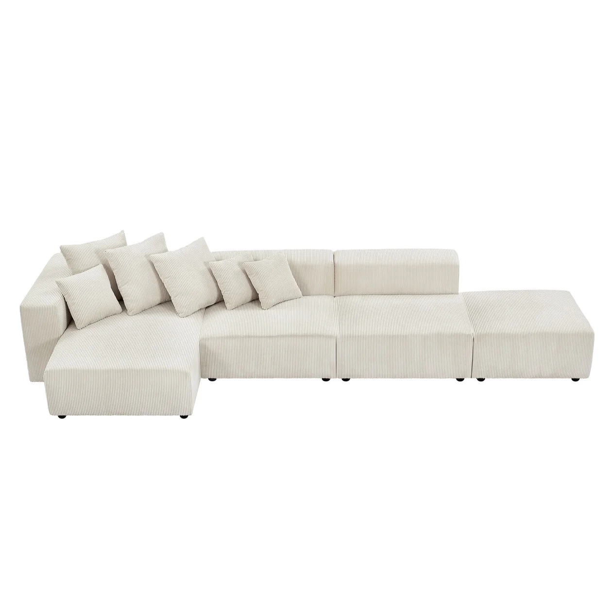 Modern Modular L-Shape Sofa - Image 5