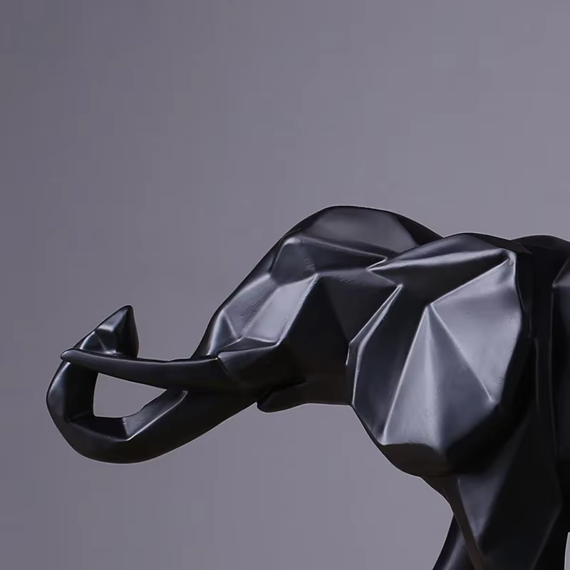 Nordic Black Elephant Decor - Image 5