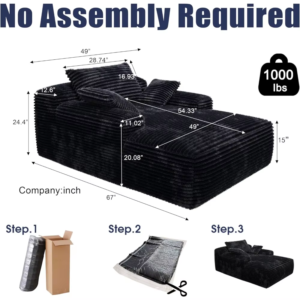 Luxury Cloud Lounge Chair - Image 3