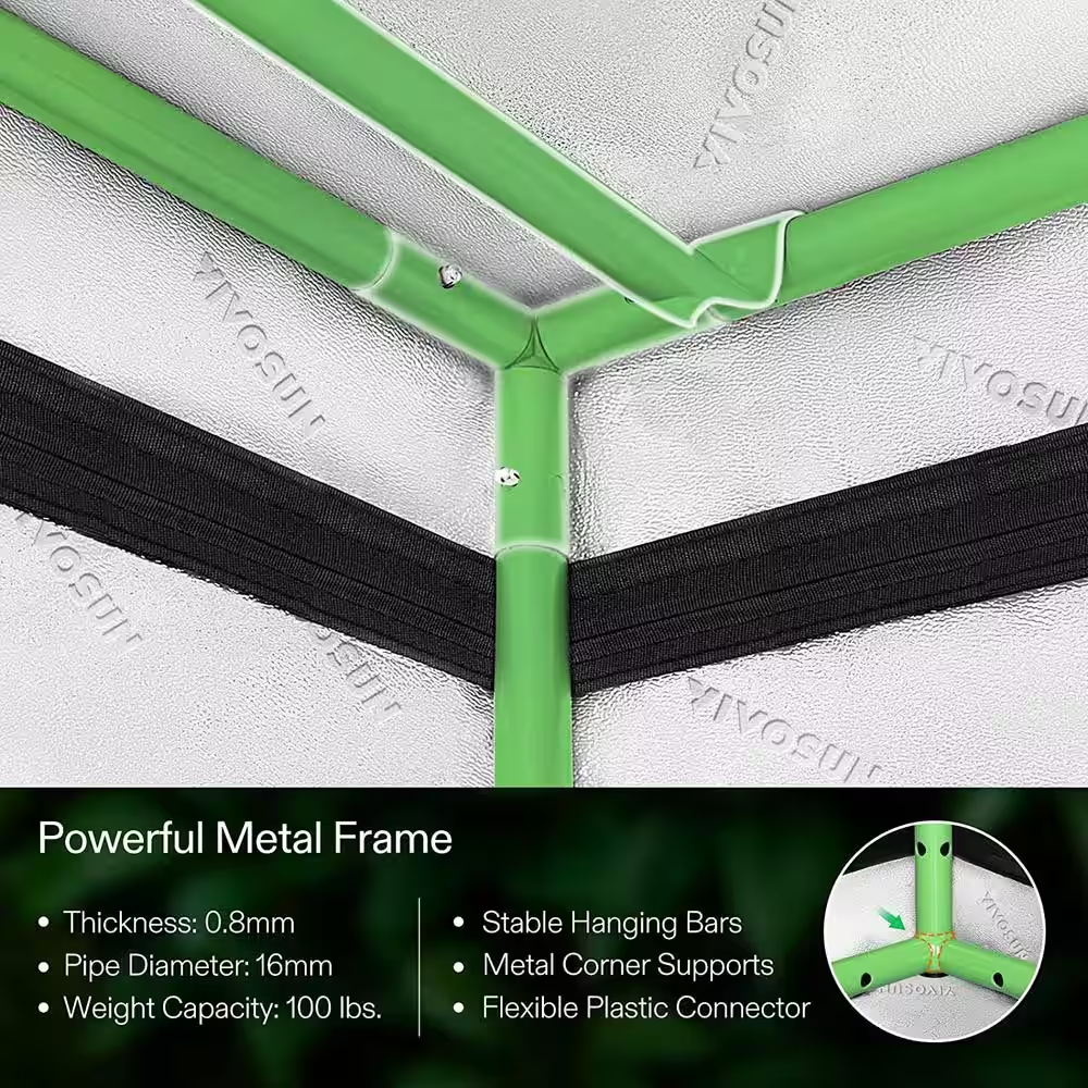 4 ft Hydroponic Grow Tent - Image 8