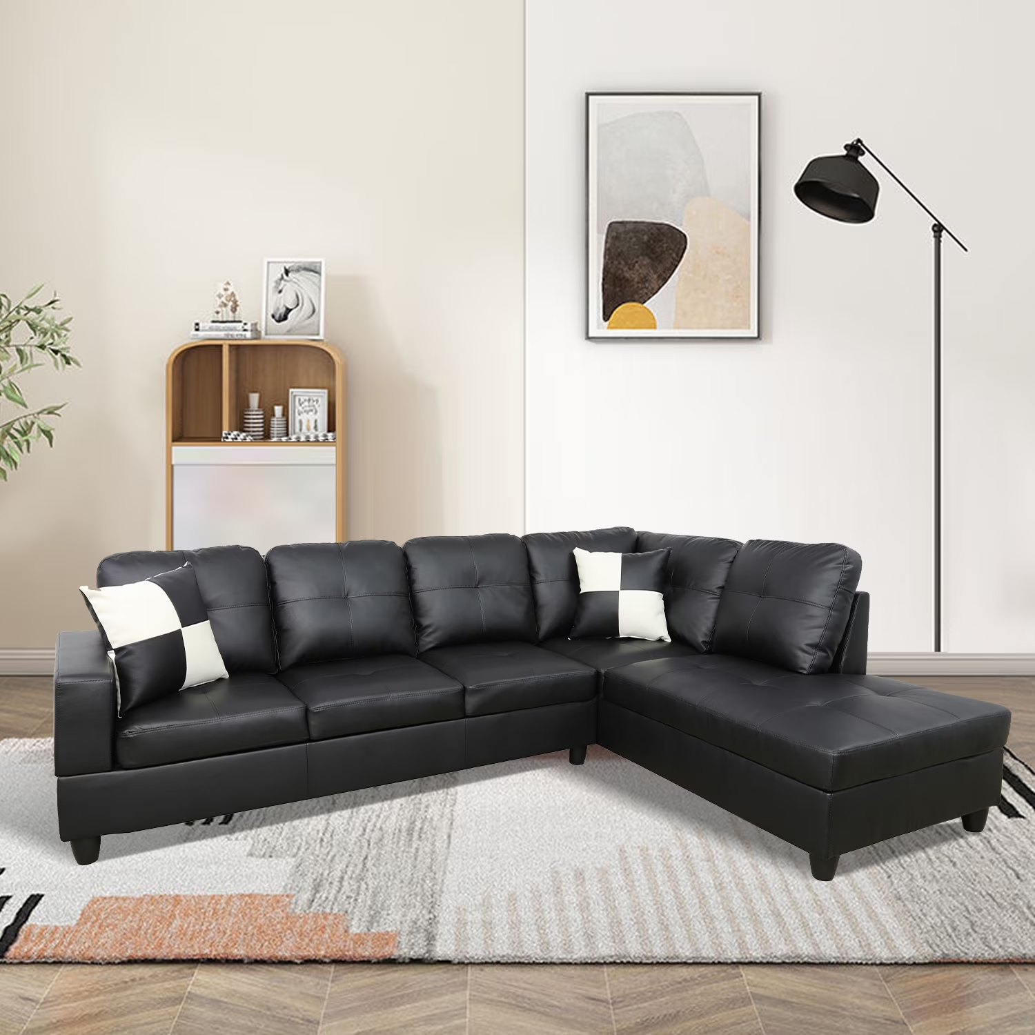 Convertible L-Shaped Sofa - Image 9