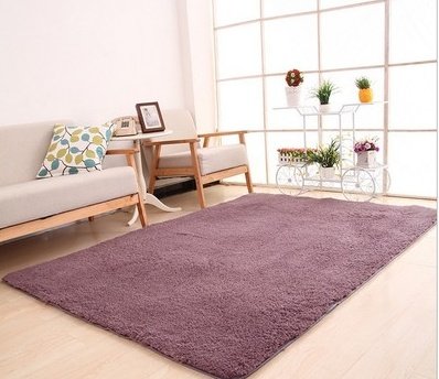 Soft Fluffy White Carpet Rug - Image 8
