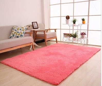 Soft Fluffy White Carpet Rug - Image 7