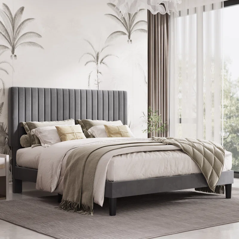 Dunphy Luxury Upholstered Bed - Image 8