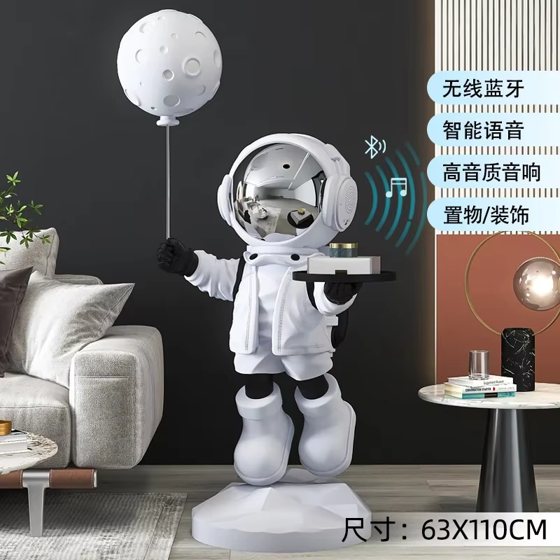 Modern Astronaut Decor Sculpture - Image 12