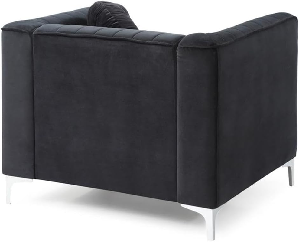 Delray Velvet Chair - Image 6