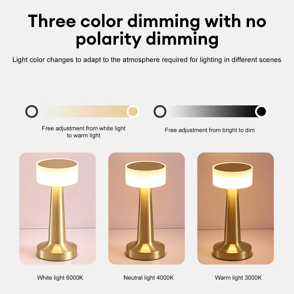 Dimmable Touch Table Lamp - Image 5