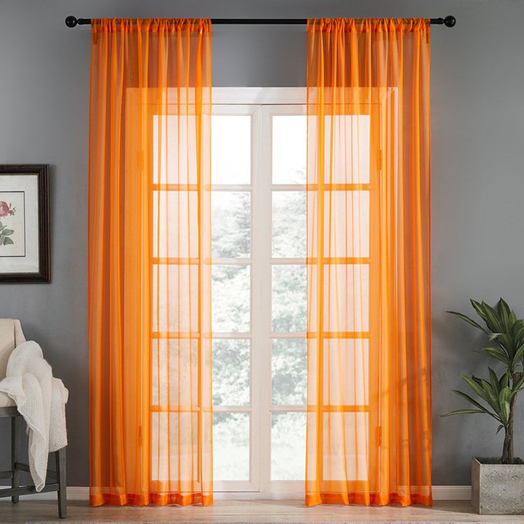 Modern Cotton Linen Window Screen - Image 8