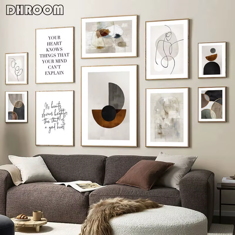 Abstract Geometry Wall Art - Image 4