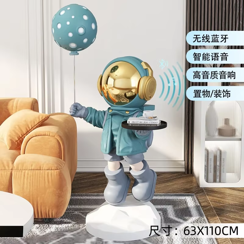 Modern Astronaut Decor Sculpture - Image 11