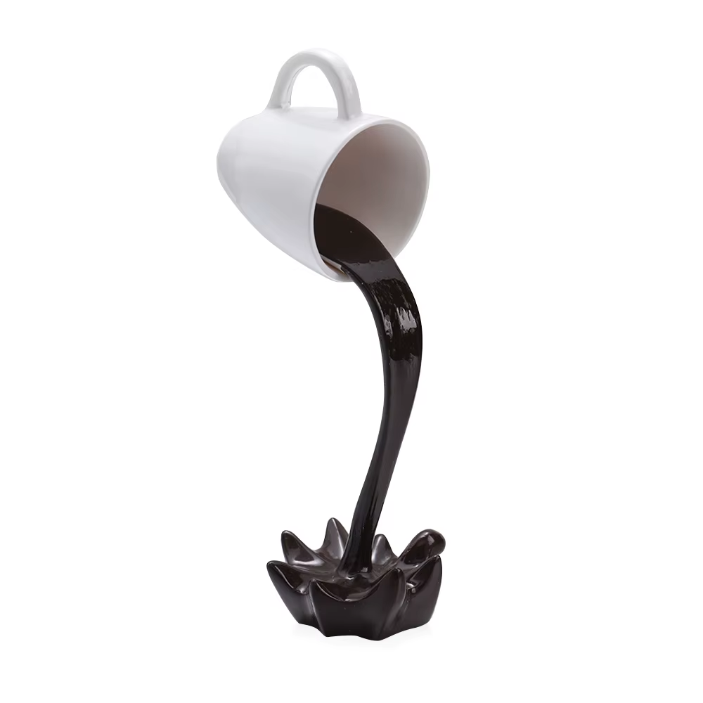 Floating Coffee Cup Sculpture - Image 8