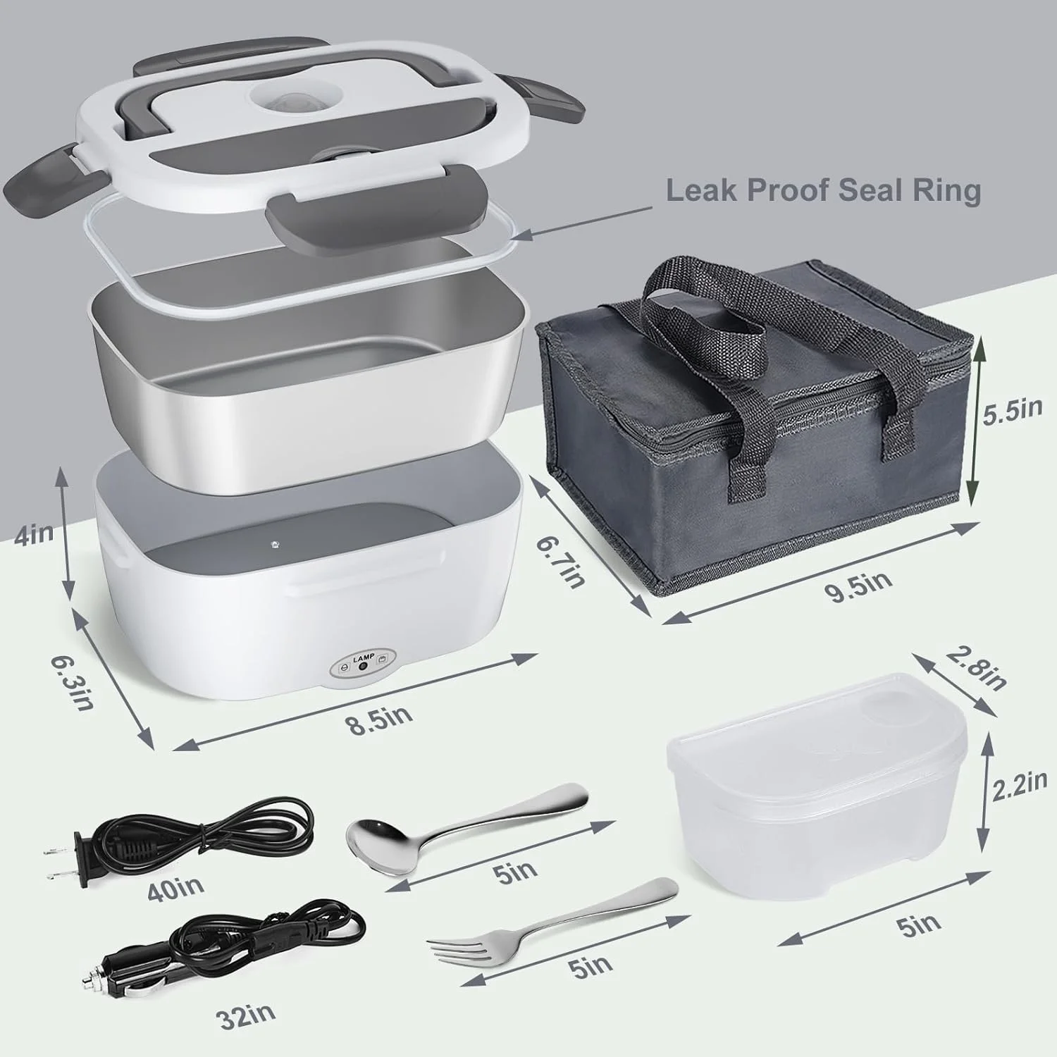 Electric Heated Lunch Box - Image 3
