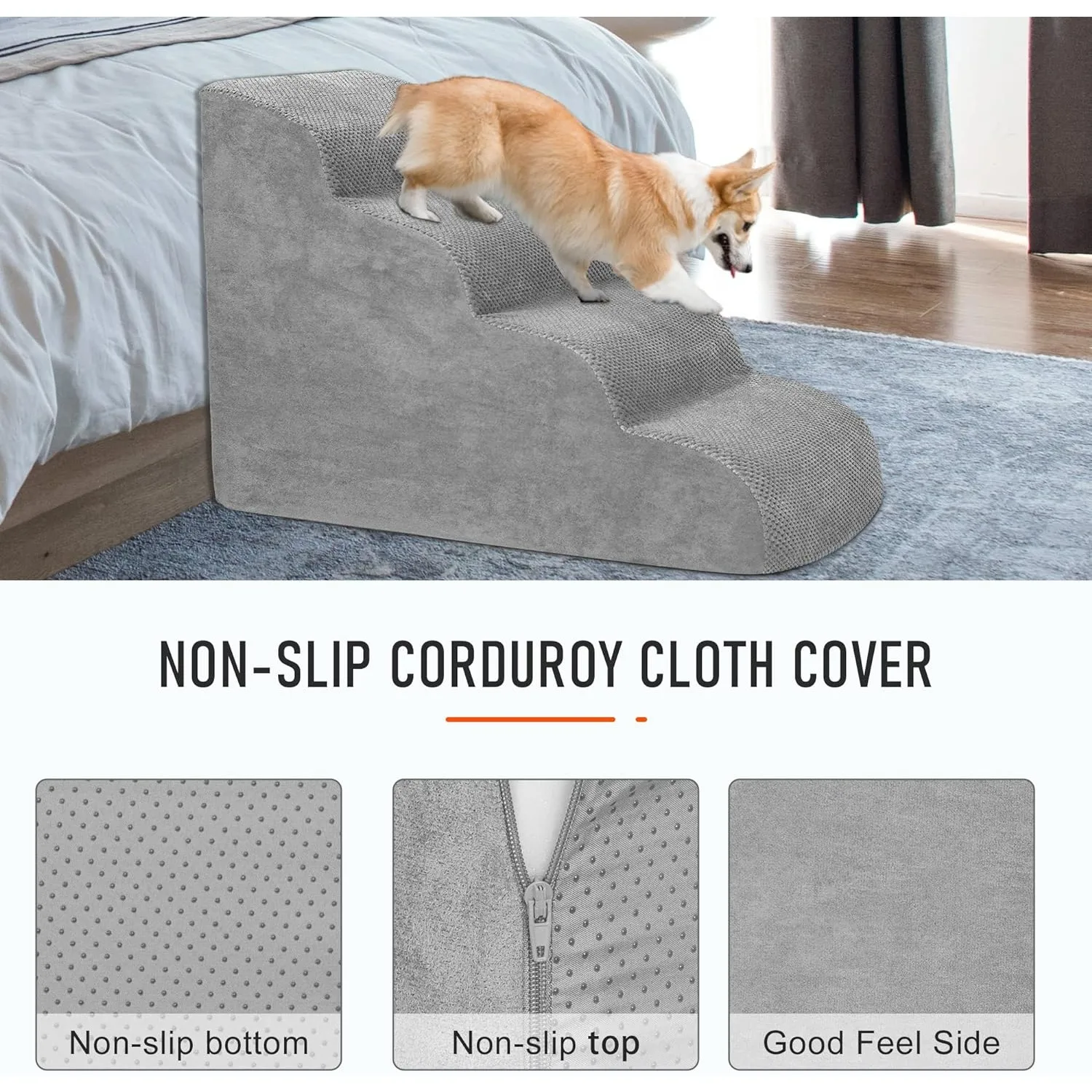 Soft Foam Pet Stairs - Image 5