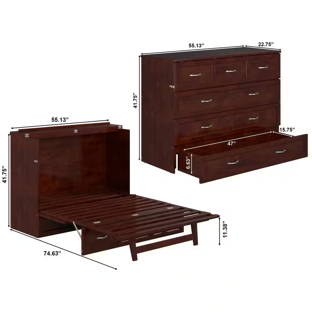 Deerfield Murphy Bed Chest - Image 11