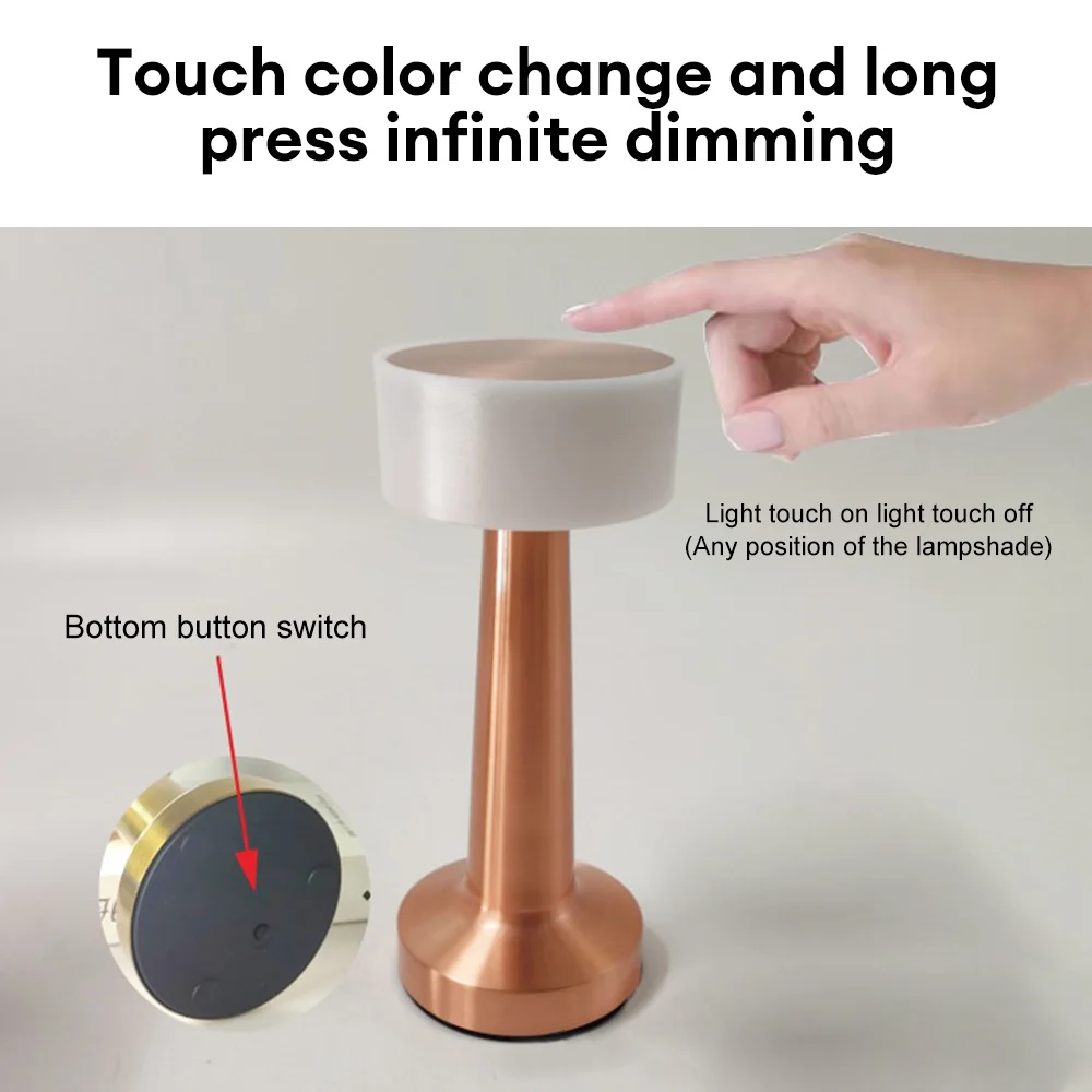Dimmable Touch Table Lamp - Image 4