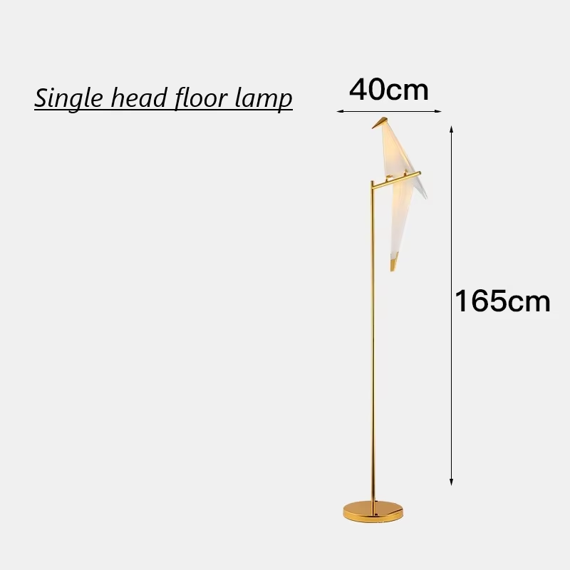Nordic Bird LED Floor Lamp - Image 8