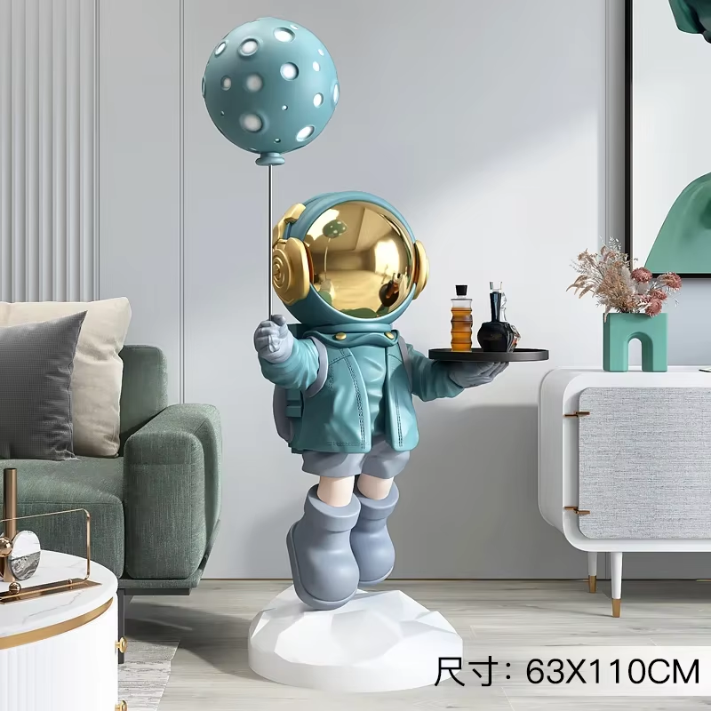 Modern Astronaut Decor Sculpture - Image 28