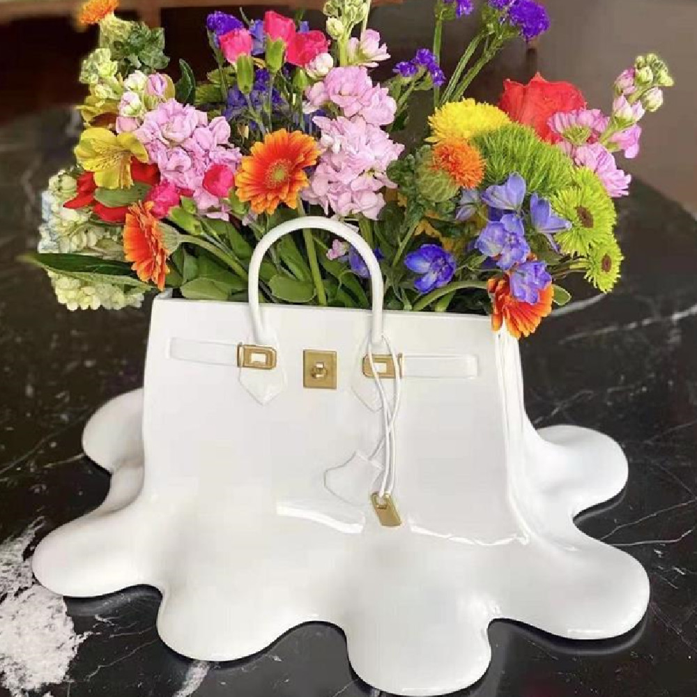 Resin Bag Vase Decor - Image 2