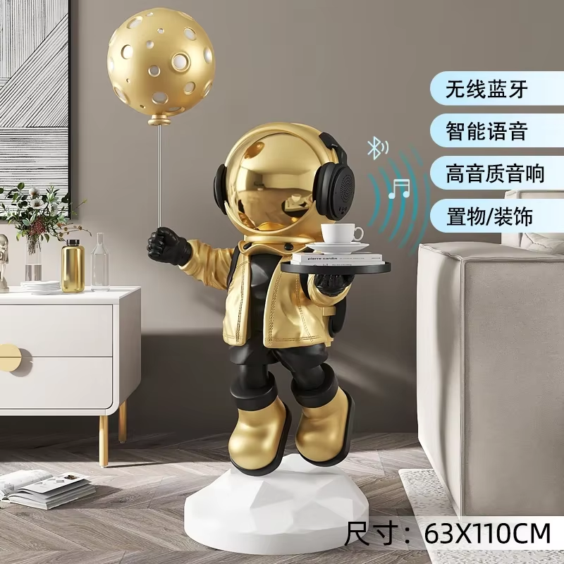 Modern Astronaut Decor Sculpture - Image 8