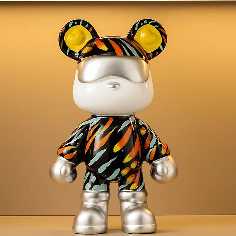 Artistic Ceramic Bear Bank - Image 9