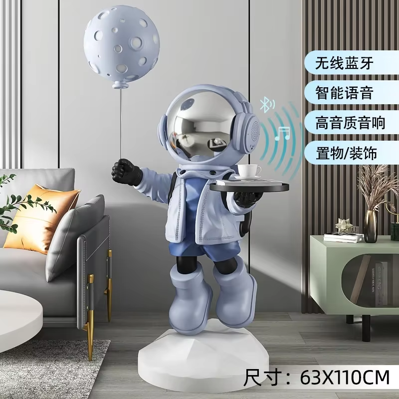 Modern Astronaut Decor Sculpture - Image 10