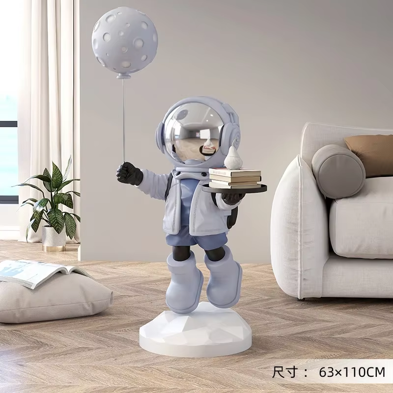 Modern Astronaut Decor Sculpture - Image 27