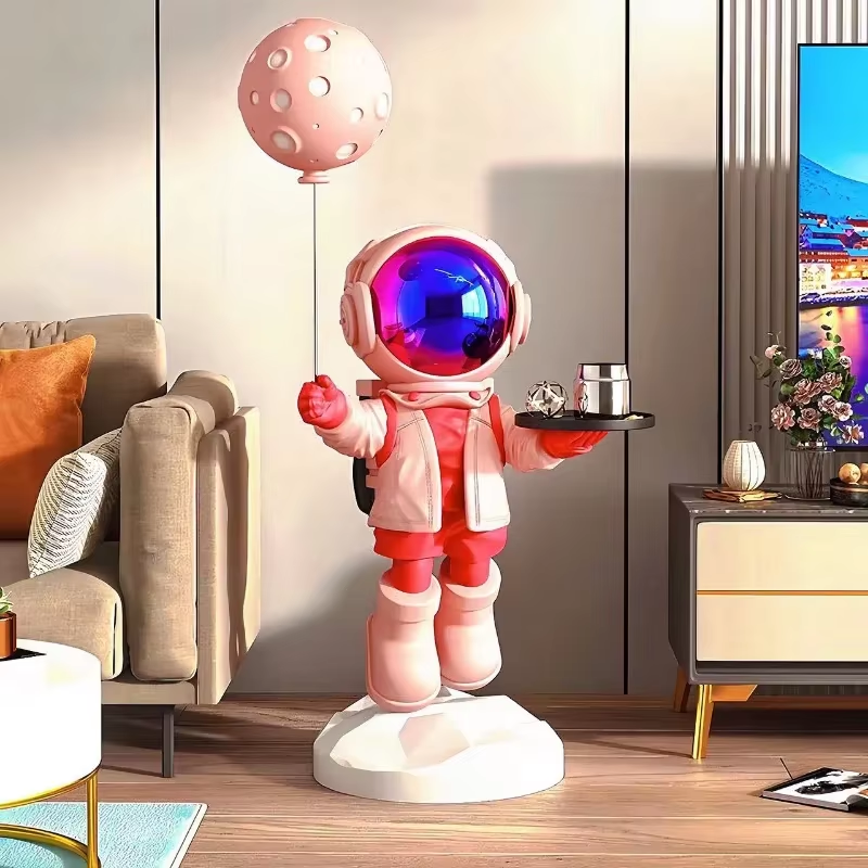 Modern Astronaut Decor Sculpture - Image 6