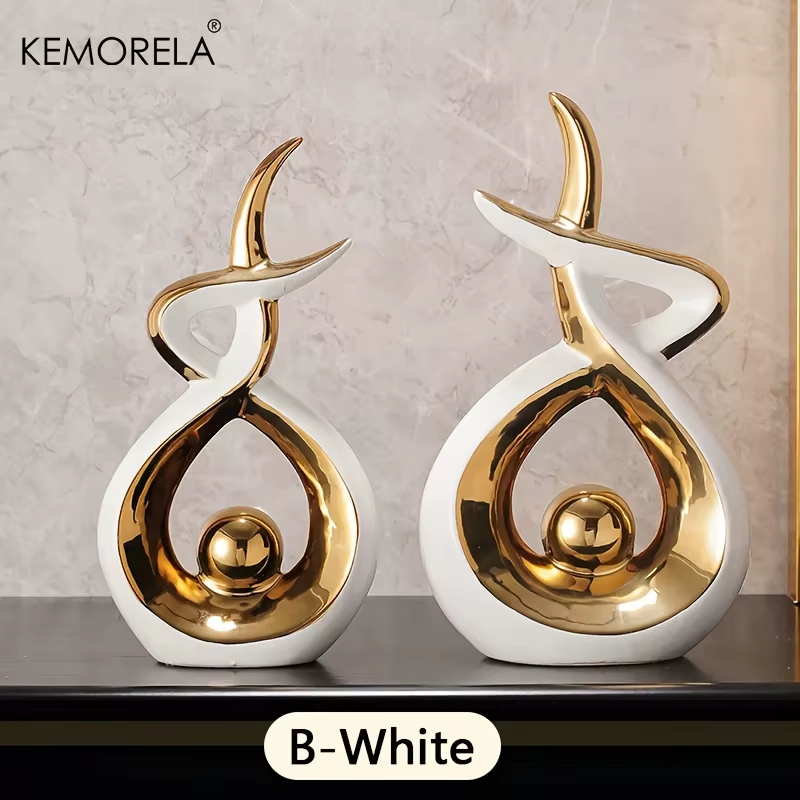 Modern Abstract Ceramic Sculpture - Image 10