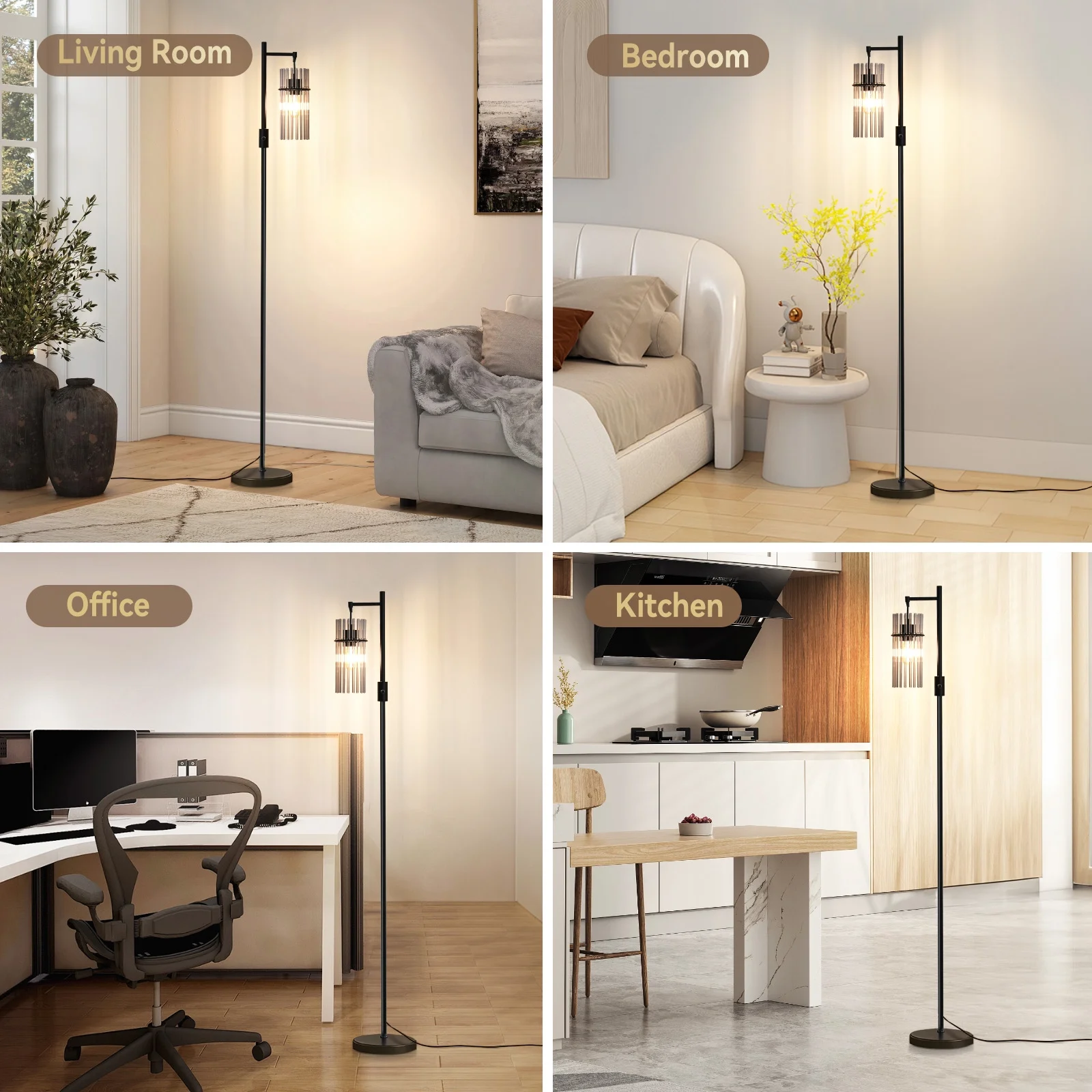 Industrial Dimmable Floor Lamp - Image 6