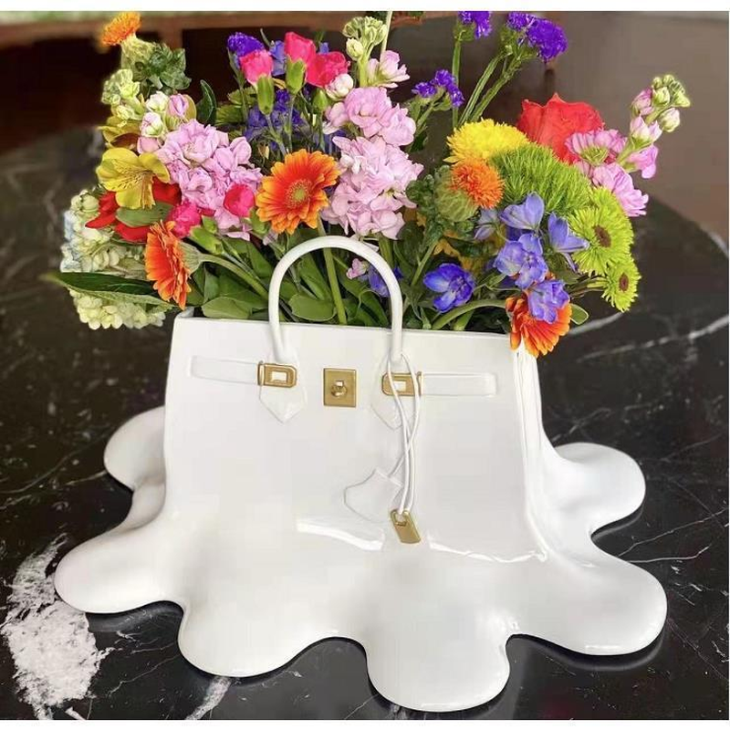 Resin Bag Vase Decor - Image 3