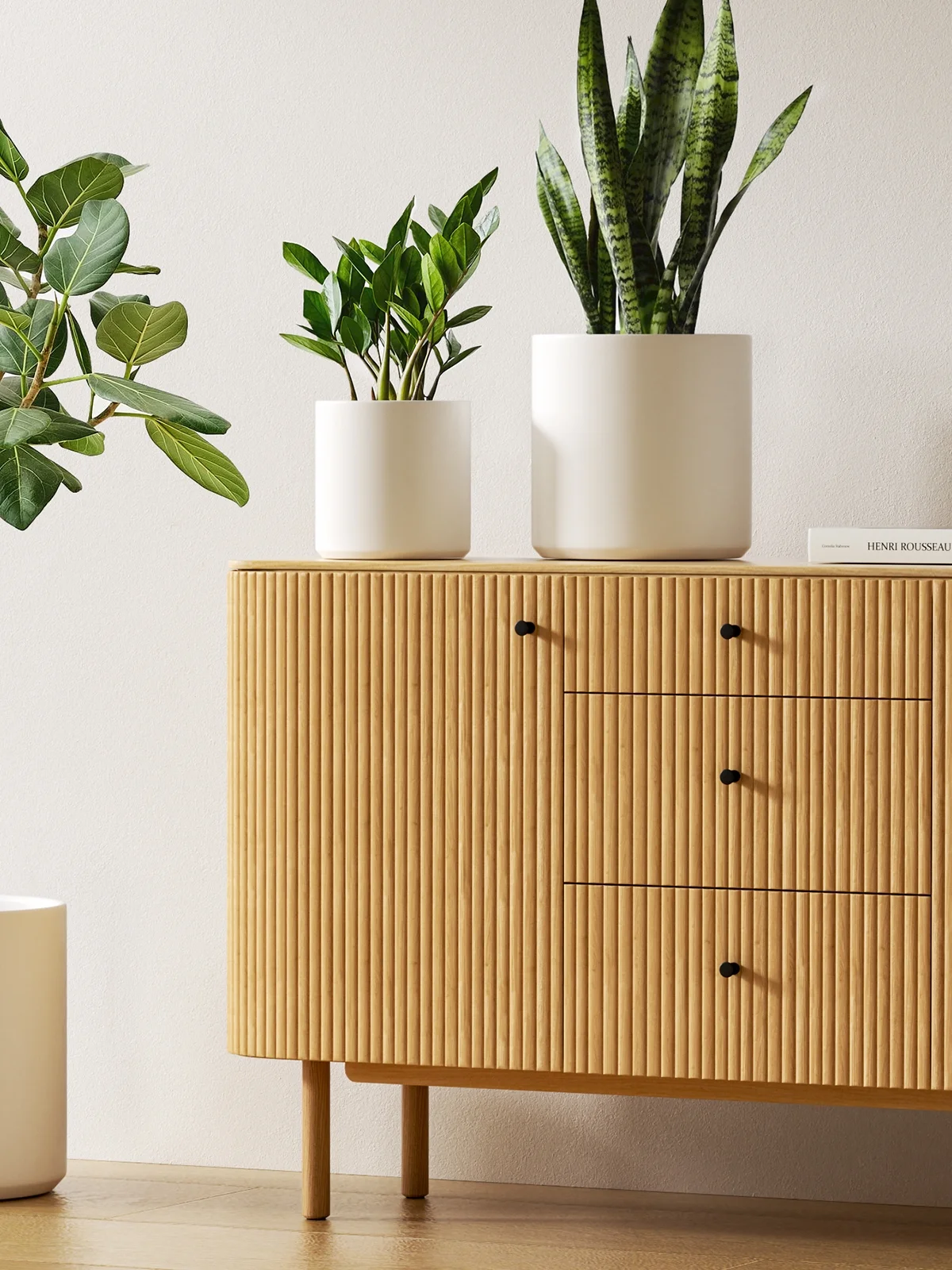 White Indoor Plant Pots - Image 11