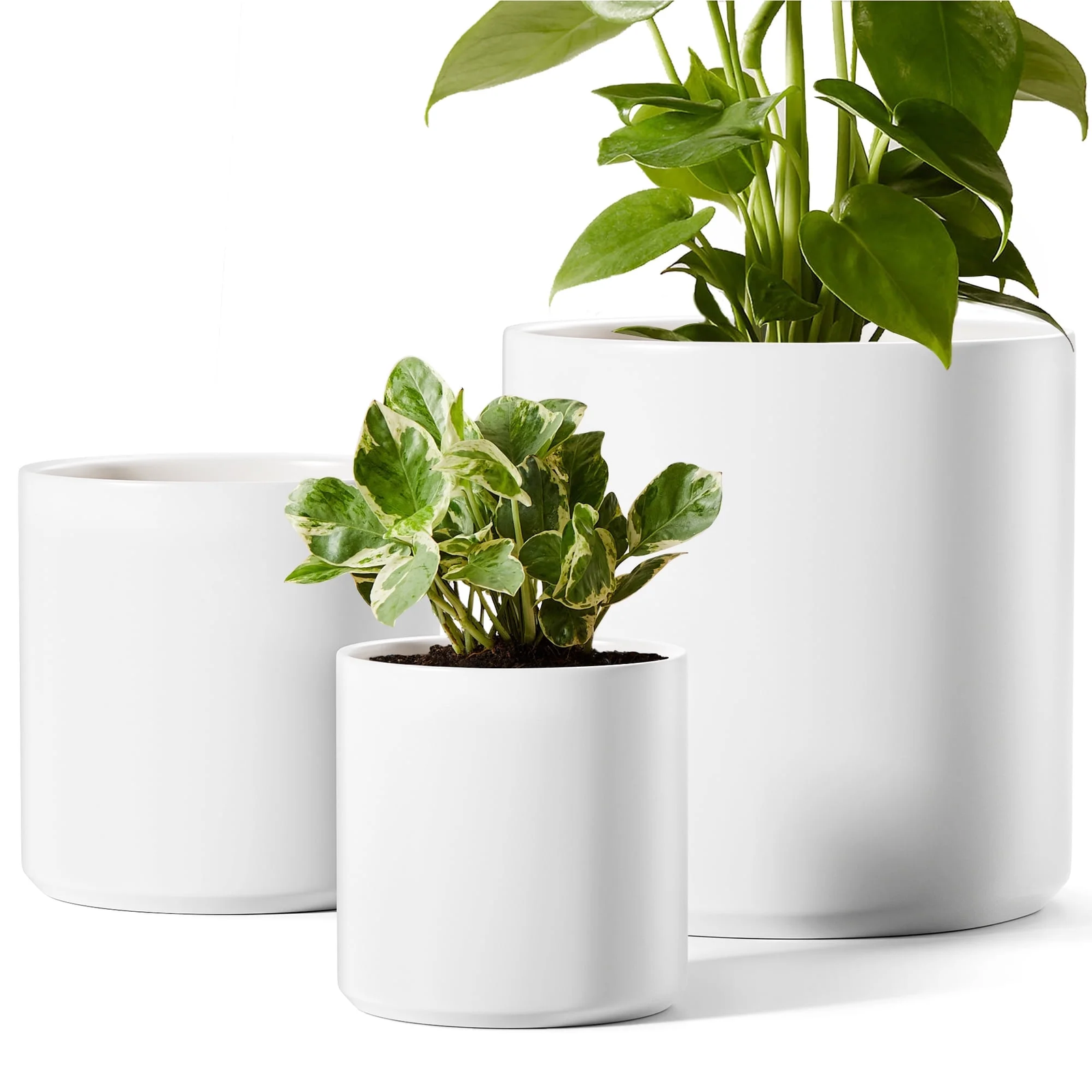 White Indoor Plant Pots - Image 9