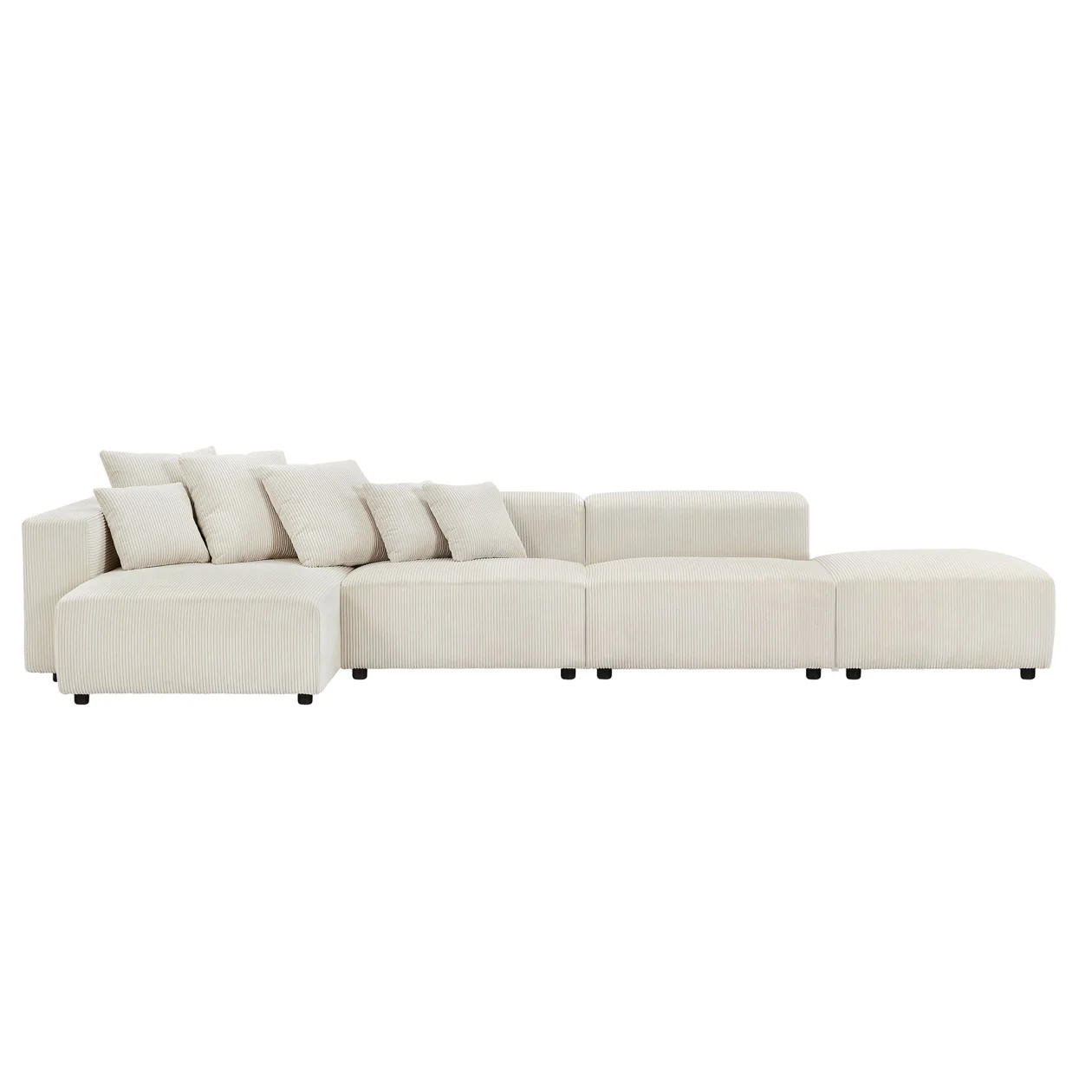 Modern Modular L-Shape Sofa - Image 6