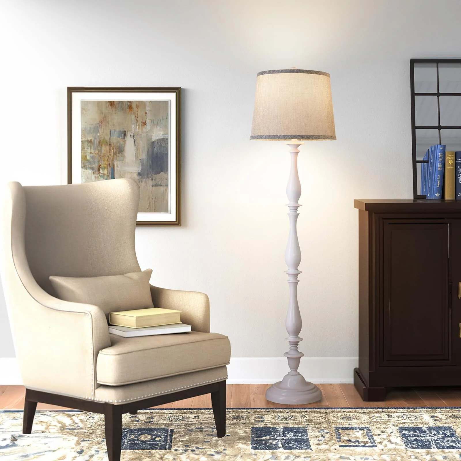 Fabric Drum Lampshade Set - Image 4