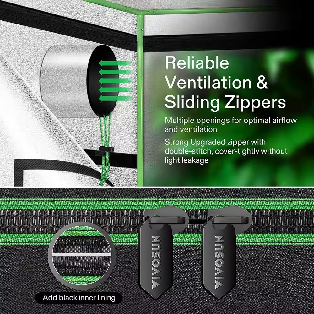 4 ft Hydroponic Grow Tent - Image 7