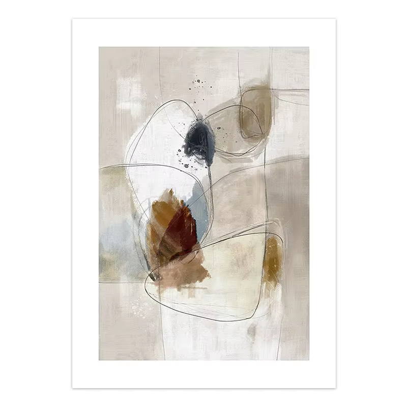 Abstract Geometry Wall Art - Image 9