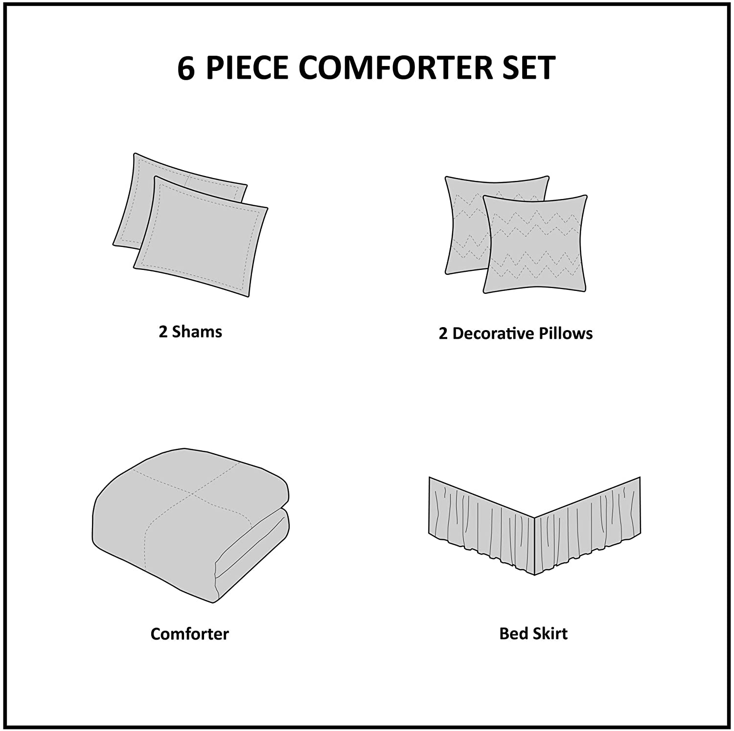 Tesla Silver Comforter Set - Image 5