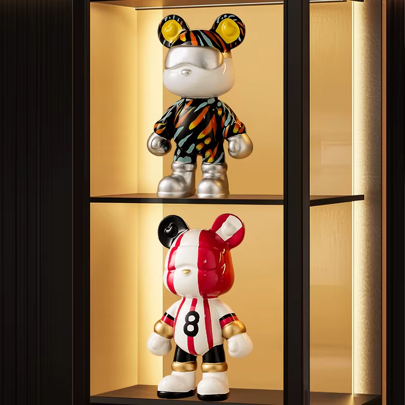 Artistic Ceramic Bear Bank - Image 7