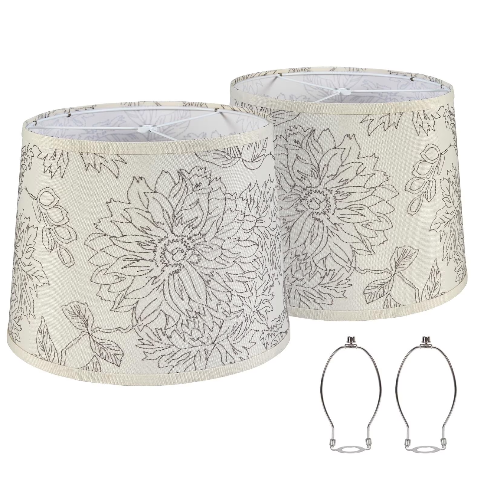 Fabric Drum Lampshade Set - Image 13
