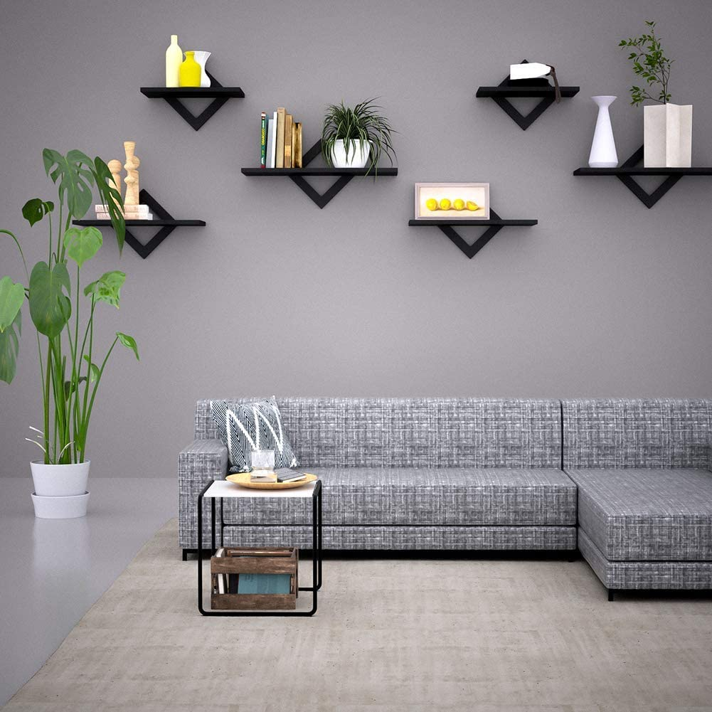 Black Floating Wall Shelves - Image 6