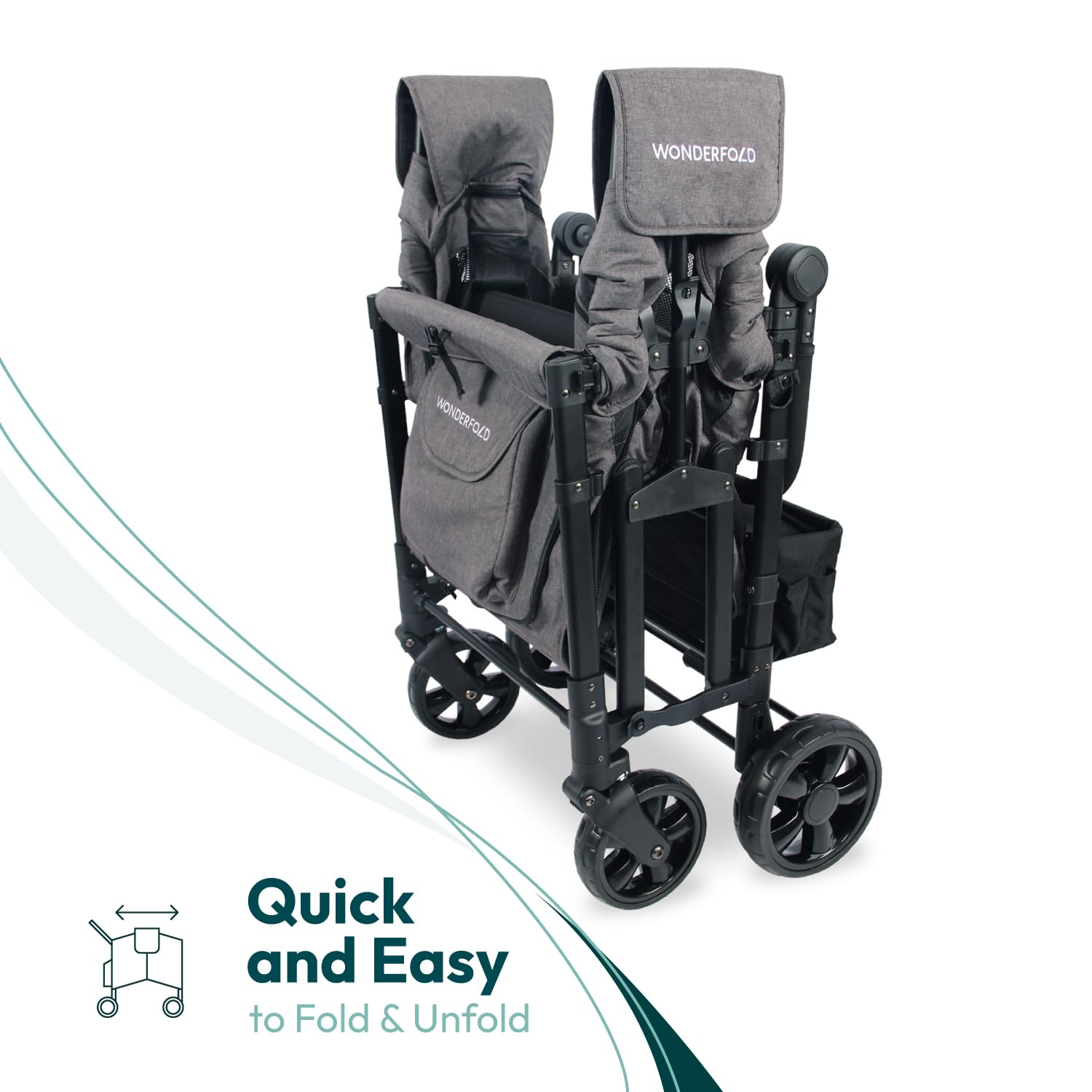 W4 Elite Stroller Wagon - Image 5