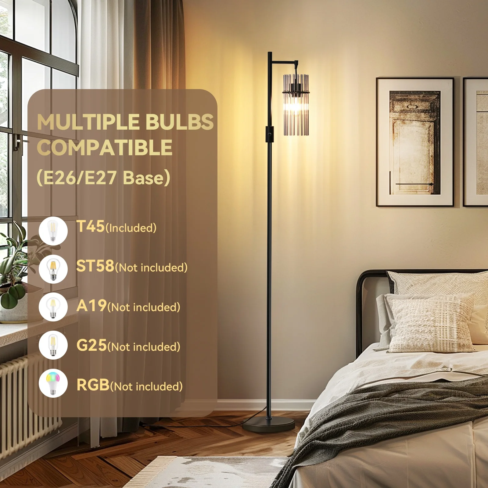 Industrial Dimmable Floor Lamp - Image 5