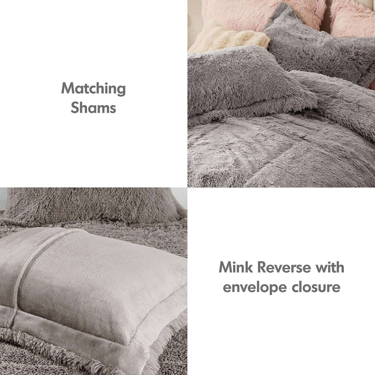 Malea Shaggy Comforter Set - Image 4
