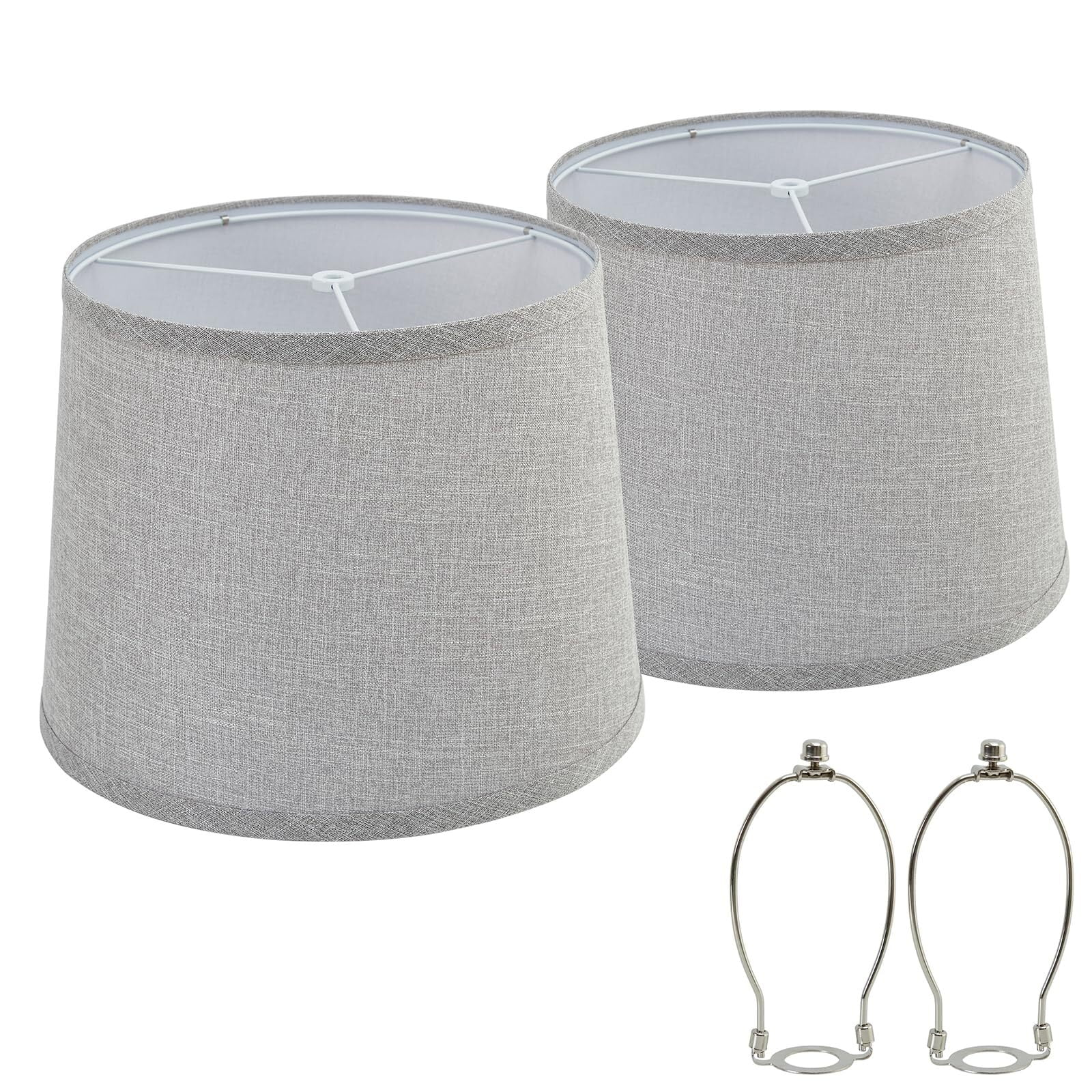 Fabric Drum Lampshade Set