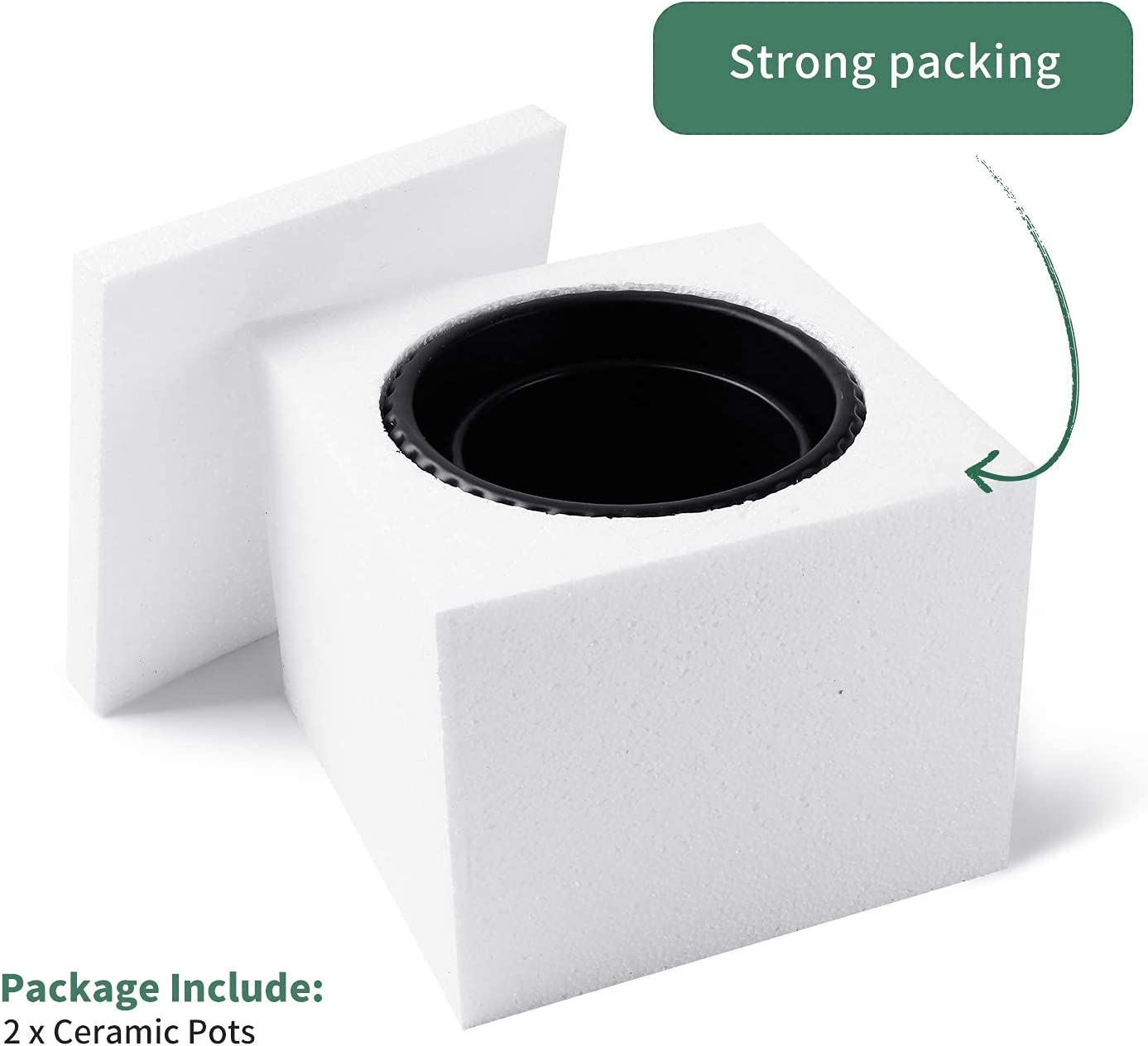 Ceramic Hobnail Succulent Planters - Image 7