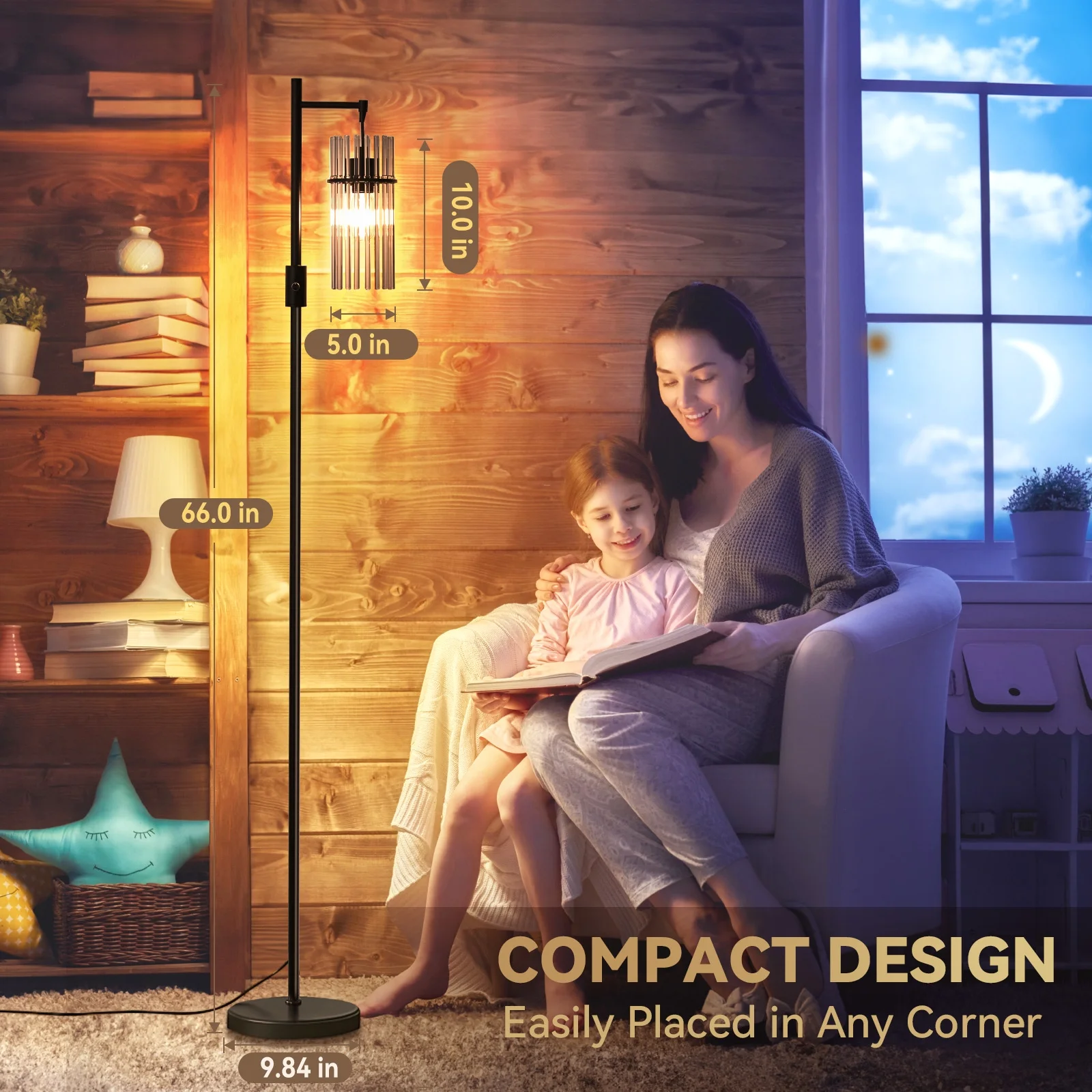 Industrial Dimmable Floor Lamp - Image 4