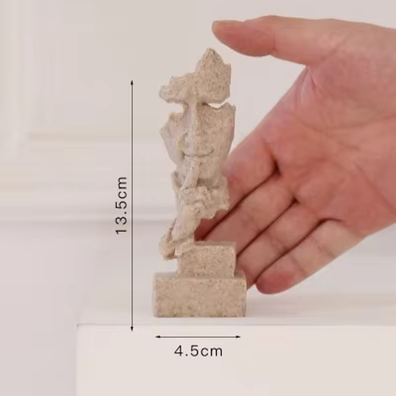 Golden Silence Art Statue - Image 14