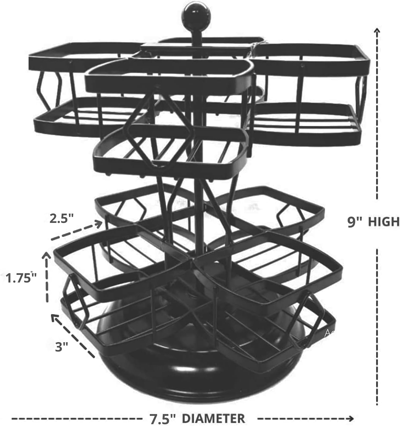 360° Rotating Tea Bag Organizer - Image 4