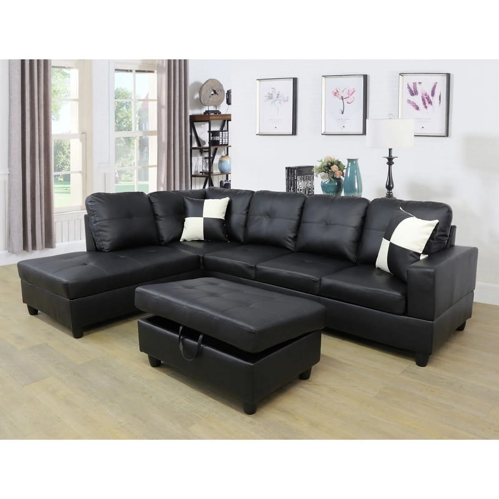 Convertible L-Shaped Sofa - Image 11